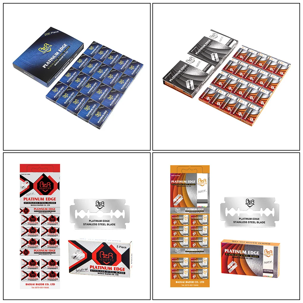 

Razor Blades for Men Stainless Steel Blade Face Leg Armpits Type 3