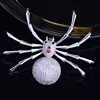 new fashion mens brooch creative spider simple suit coat accessories elegant temperament ins corsage personality trendy