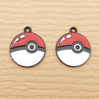 10pcs 20x22mm new enamel cartoon charm for jewelry making earring pendant necklace bracelet accessories diy craft supplies