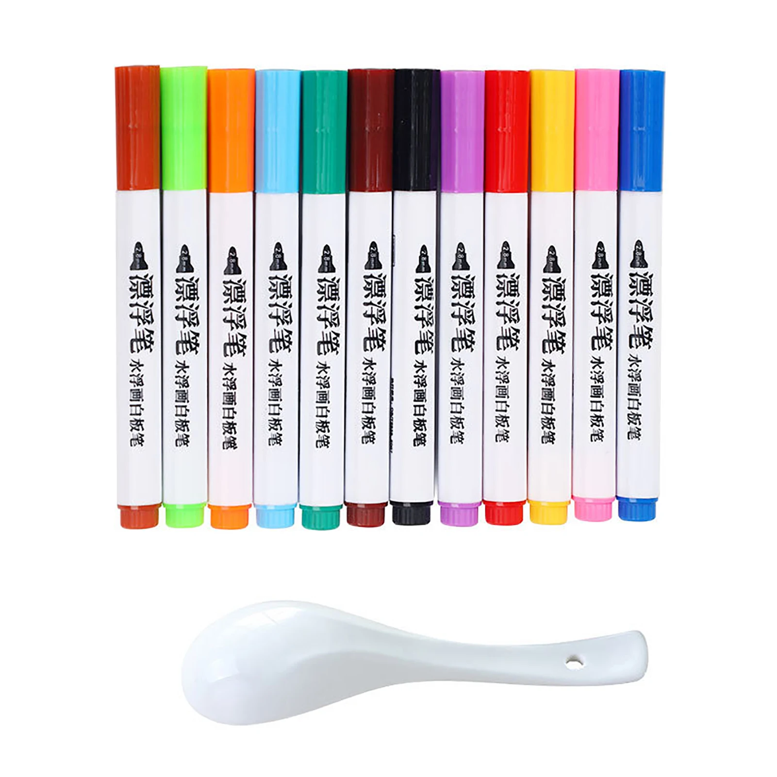 

Children's Water Floating Pen Magical Water Painting Pen Erasable Water-based Marker Pen Whiteboard Pen Teaching Painting