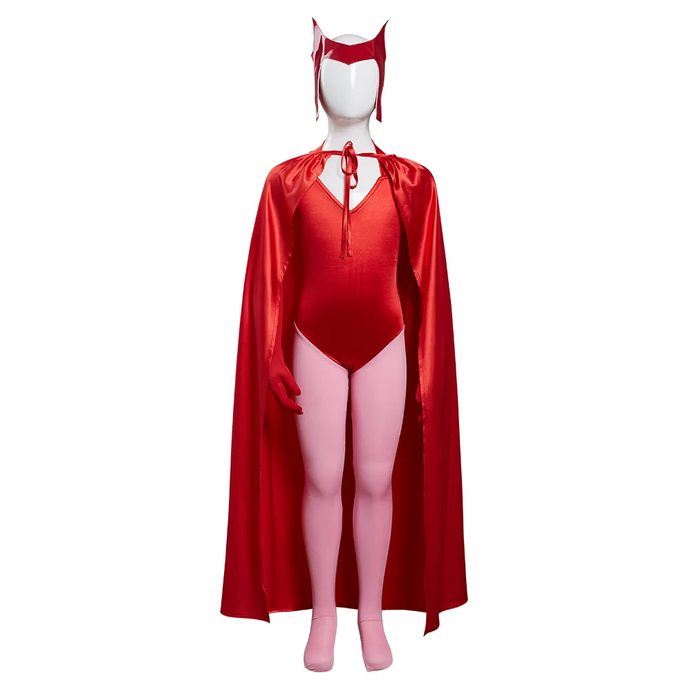 Детский карнавальный костюм для косплея WandaVision Scarlet Witch Wanda Maximoff |