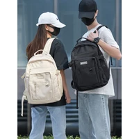 schoolbag female junior high school student college student trend mens backpack couple backpack simple large capacity computer
