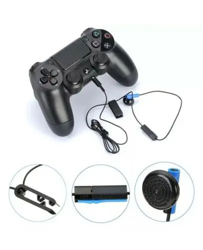 

Новая гарнитура с микрофоном, наушники для PS4 PS5, наушники для контроллера XBOX ONE