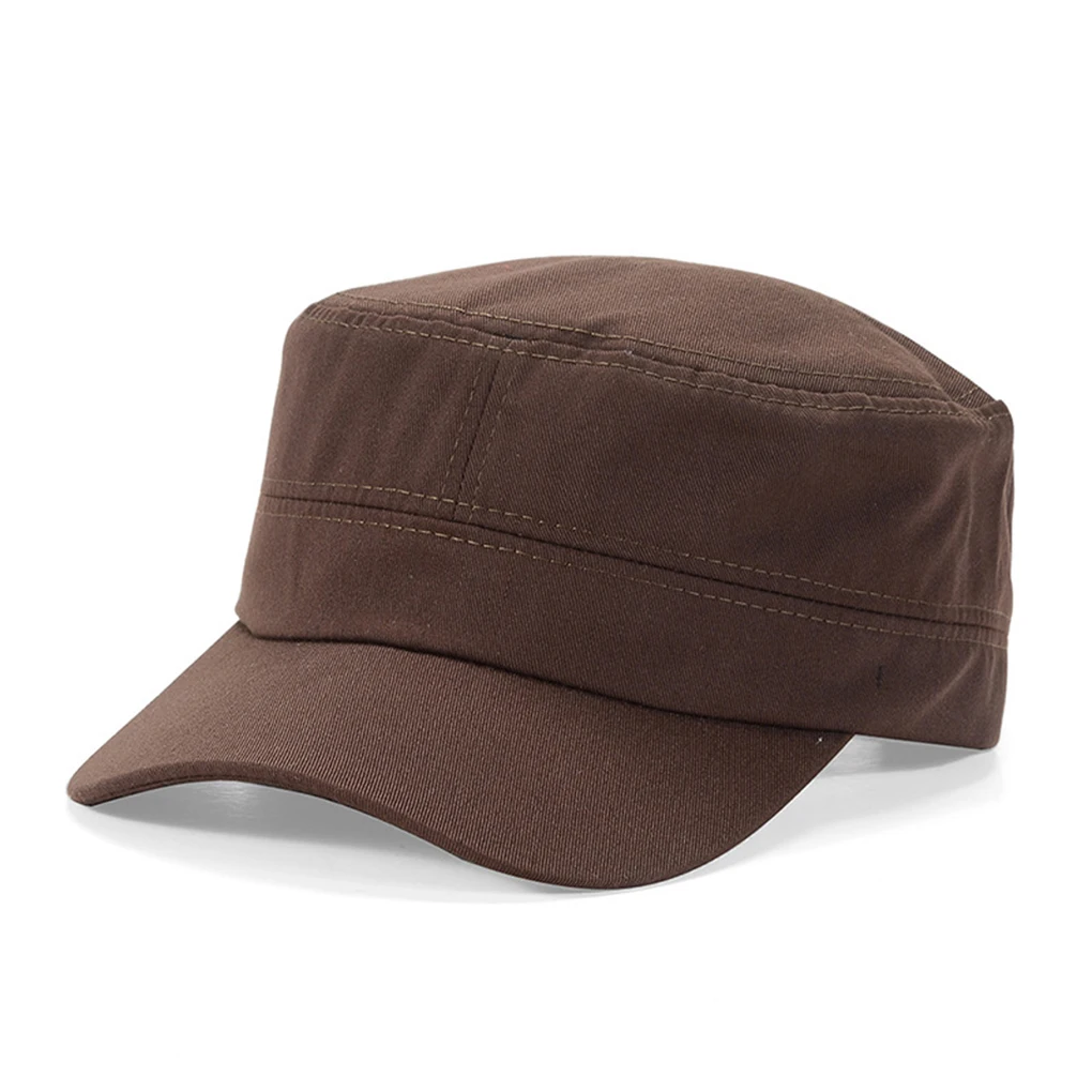 

Fashion Cadet Caps Climbing Assorted Colors Sun Protection Unisex Premium Material Long-time Service Durability Flat Hat Cream