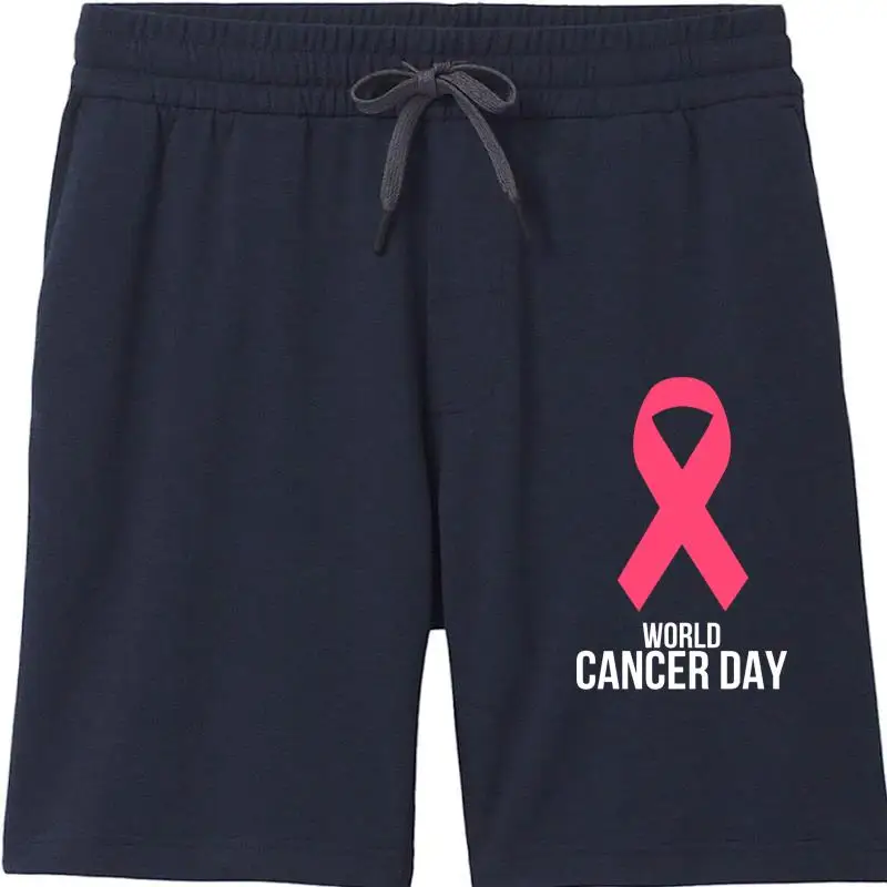 

Шорты мужские на день мира по случаю рака, информирование о раке, шорты для взрослых и детей, 4 февраля