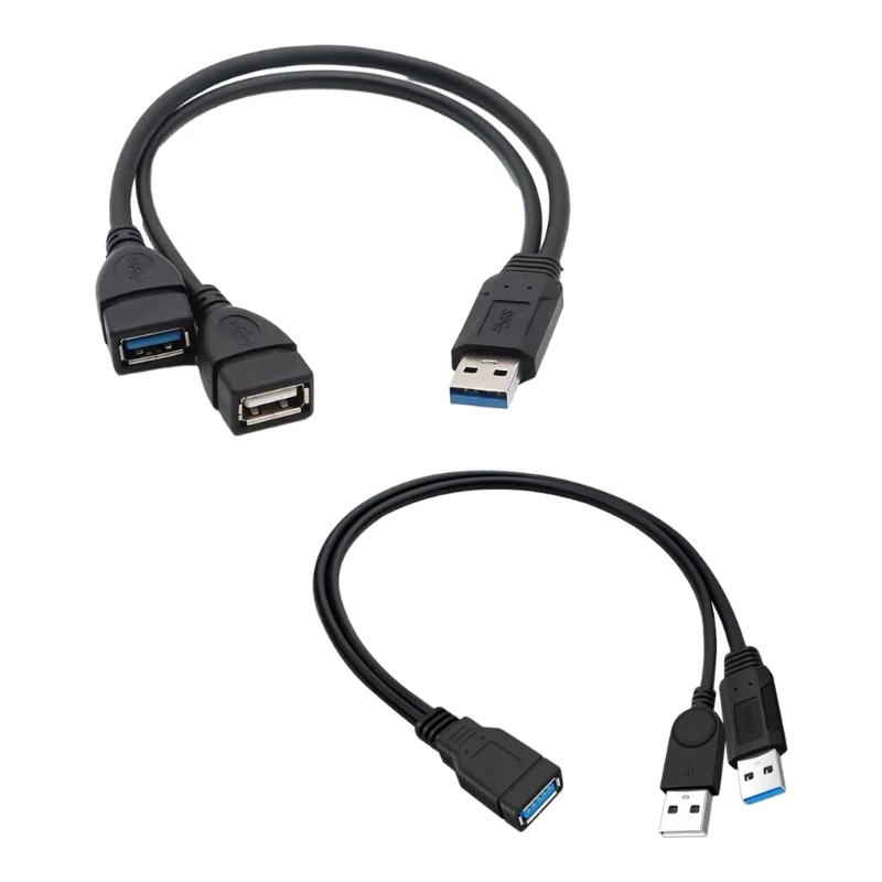 USB-адаптер USB 3.0 на 2USB2.0