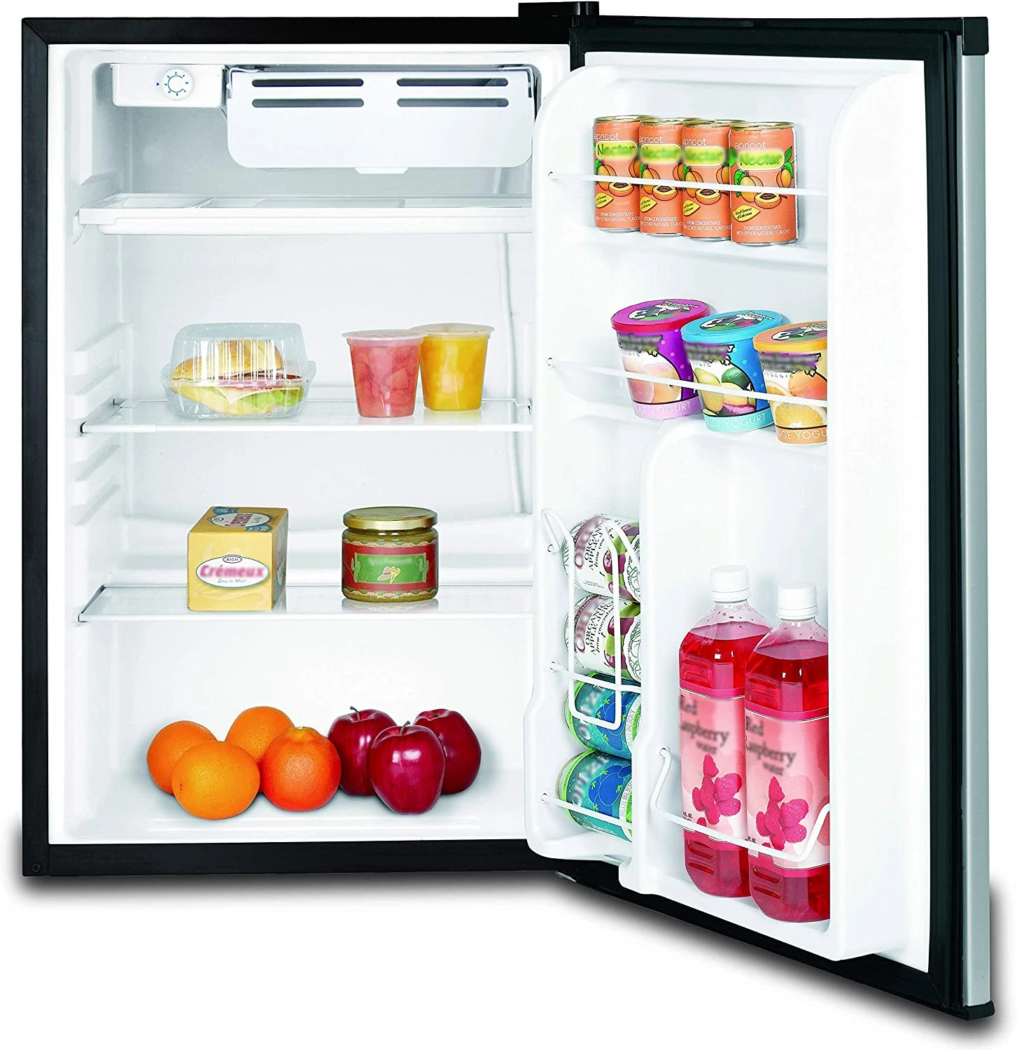 

Free shipping 4.5 cu ft Refrigerator, Stainless Steel Door, Platinum Series