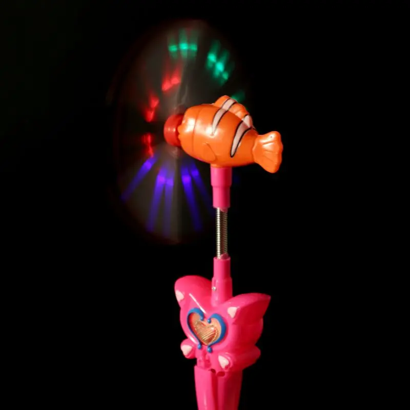 

New Wind Spinner Glitter Glow Windmill Flash Light Luminous Music Toys Electronic Kids Toy Children Night Party Dropshipping