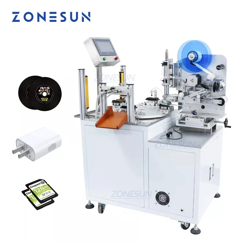 ZONESUN ZS-TB606 полуавтоматизированная цена упаковочная этикеточная Наклейка машина