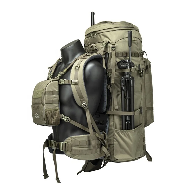 Hunting Night Vision Chest Bag Tactical Molle Telescope Bag Binocular Harness Pack Bino Case Pack for Outdoor Explorer Military