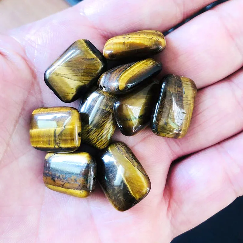 

Натуральный тигровый глаз, 5 шт.