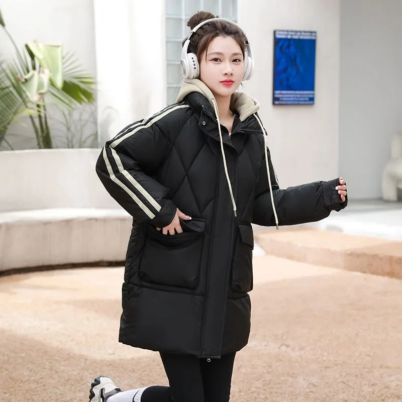 Рисунок 5 - Новинка, женское пуховое пальто из хлопка