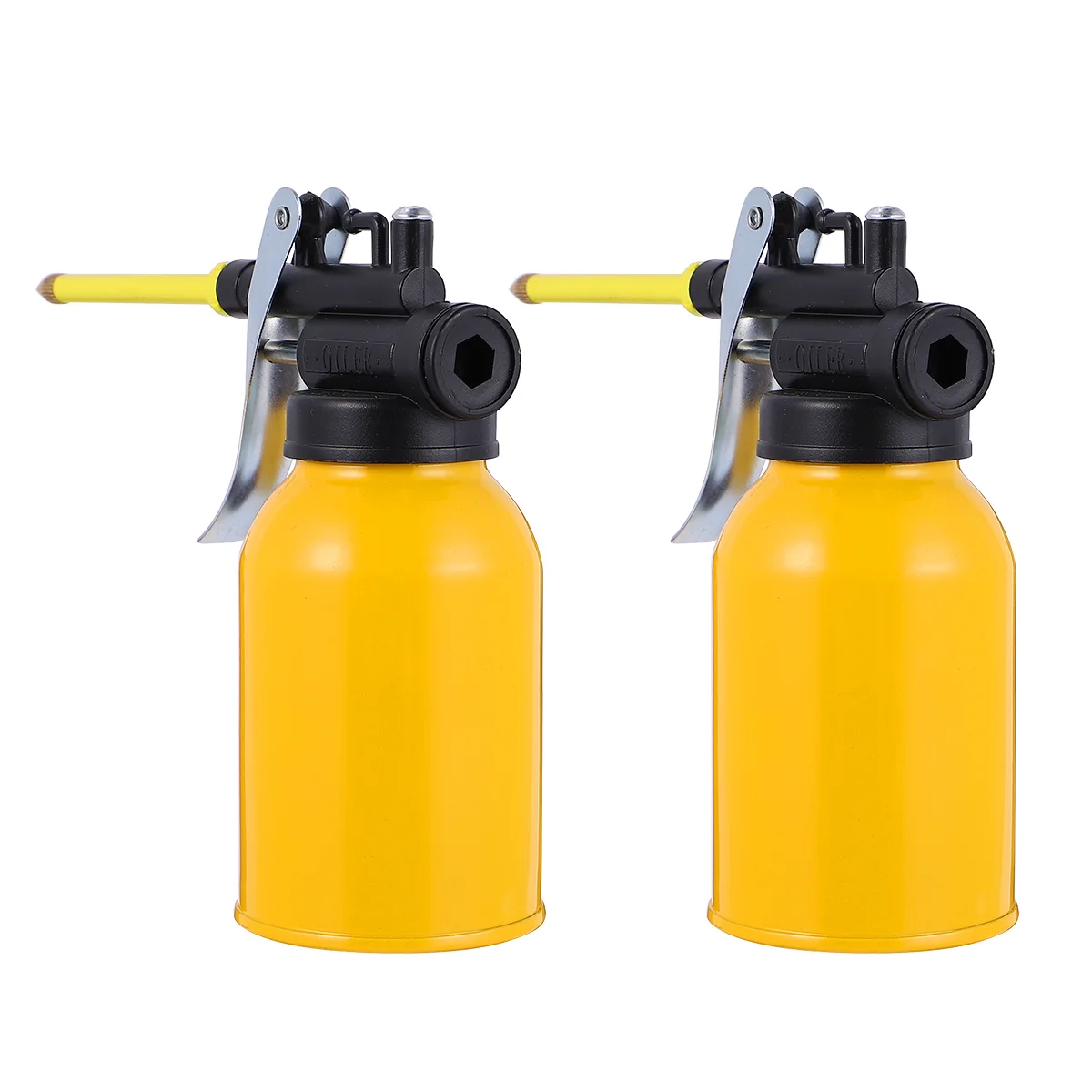 

Oil Pump Pot Can Oiler Spout Thumb Potable Squeeze Hightool Trigger Refillable Squirt Flexible Aluminium Filling Pressure