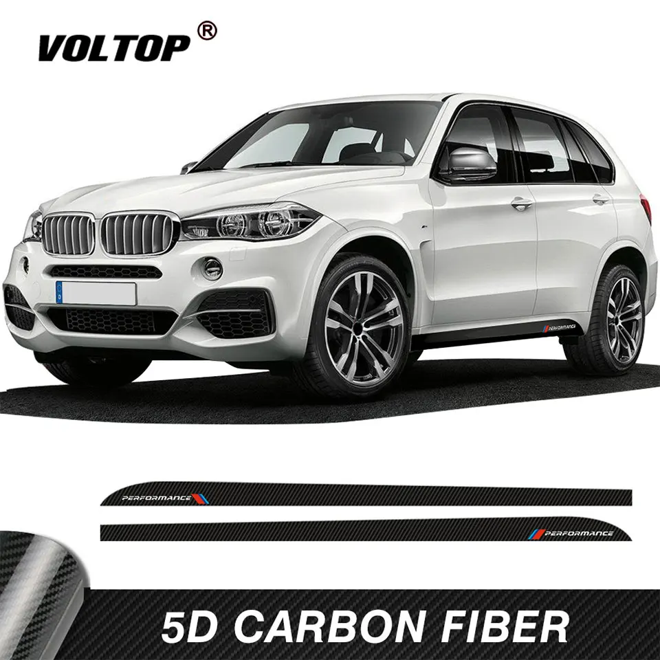 

Наклейки 5D из углеродного волокна для BMW X5 E70 F15 F85, 2 шт.