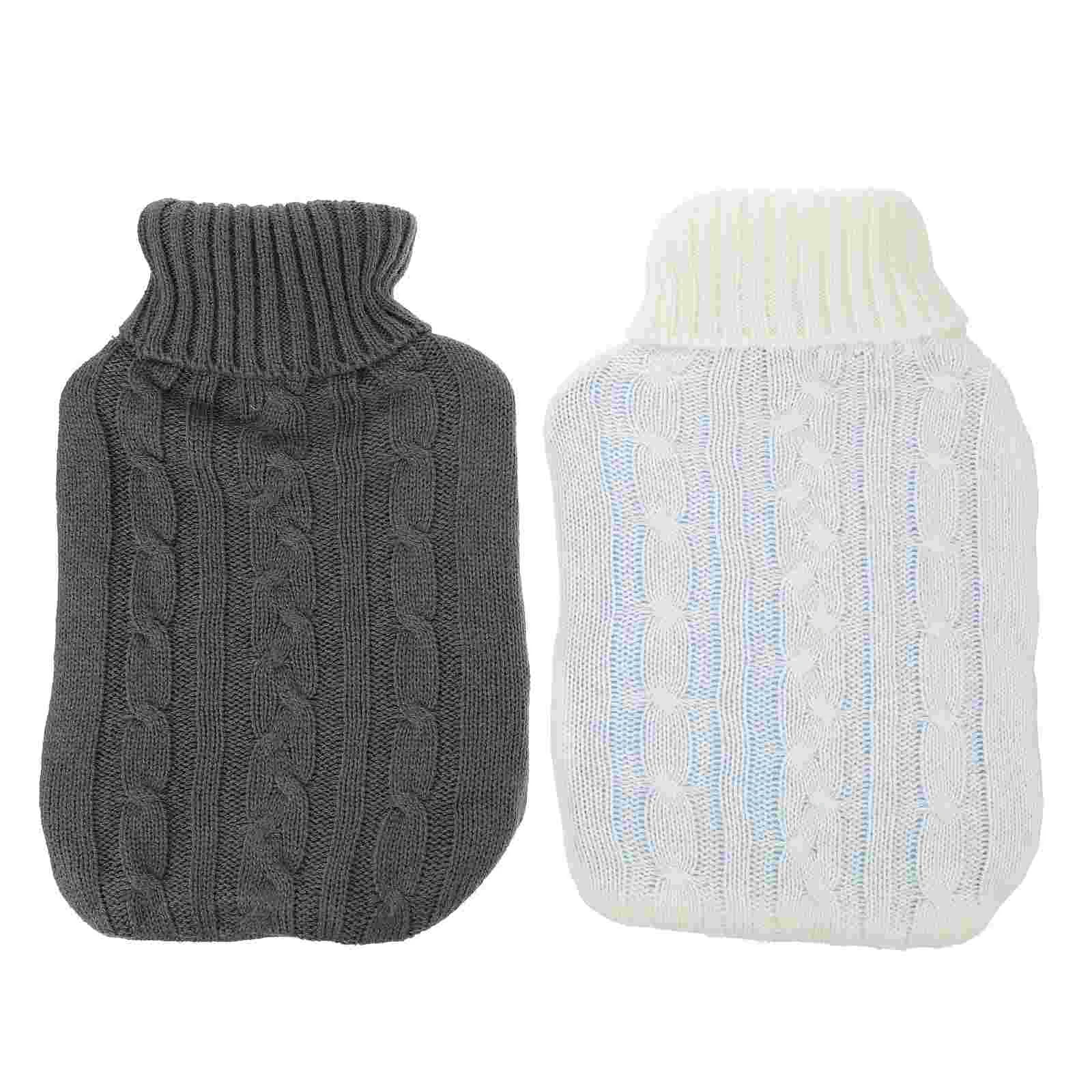 

Water Hot Bottle Warm Bag Boots Hand Kids Cover Winter Sleeve Rubber Electric Fluffybed