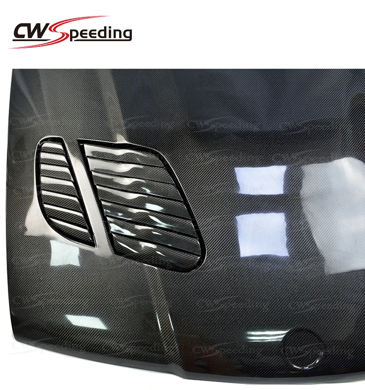 Стильная крышка корпуса двигателя из углеродного волокна GTR капота для BMWs 5 серии
