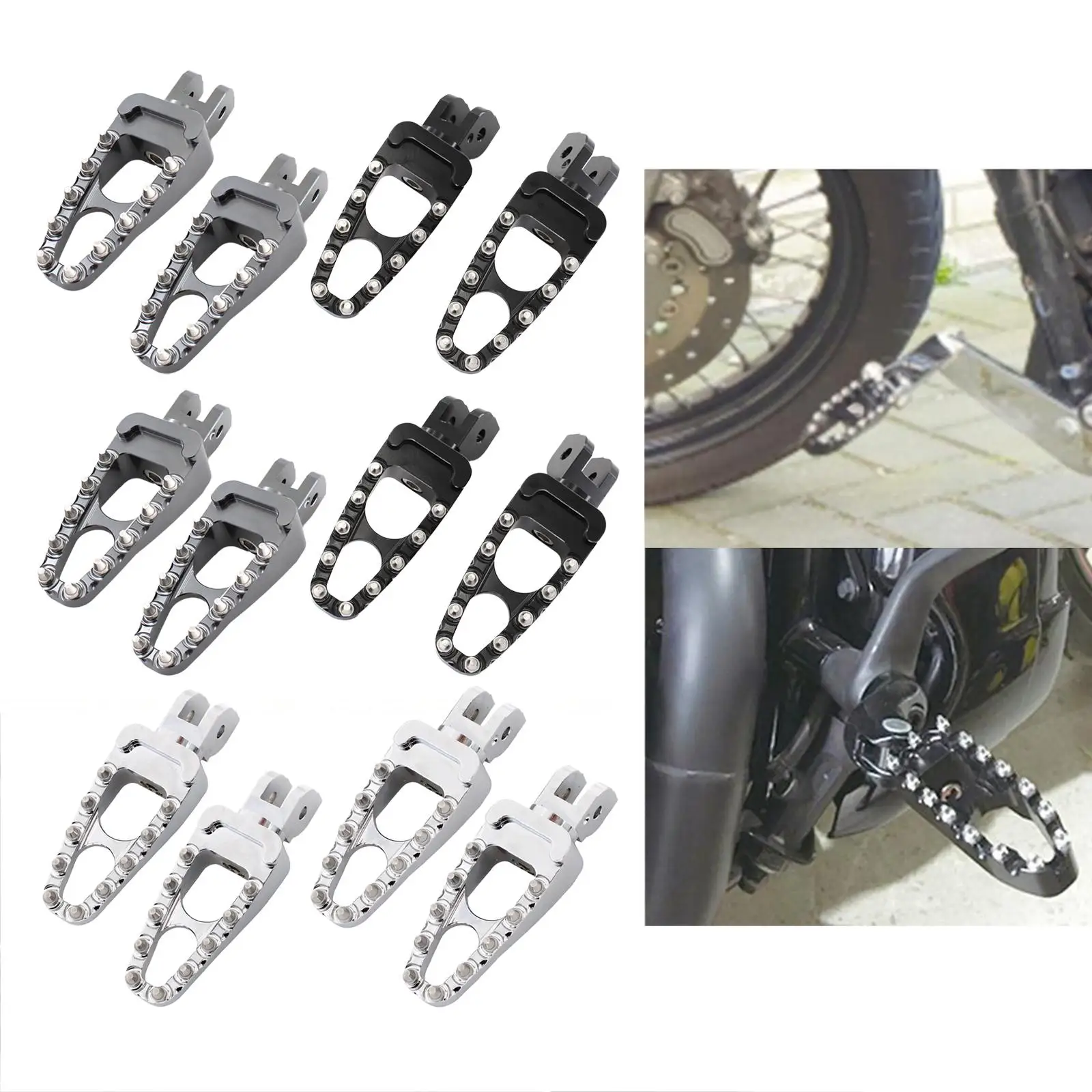 Подножки подножки подставка для ног педали Ducati Scrambler 400 800 1100