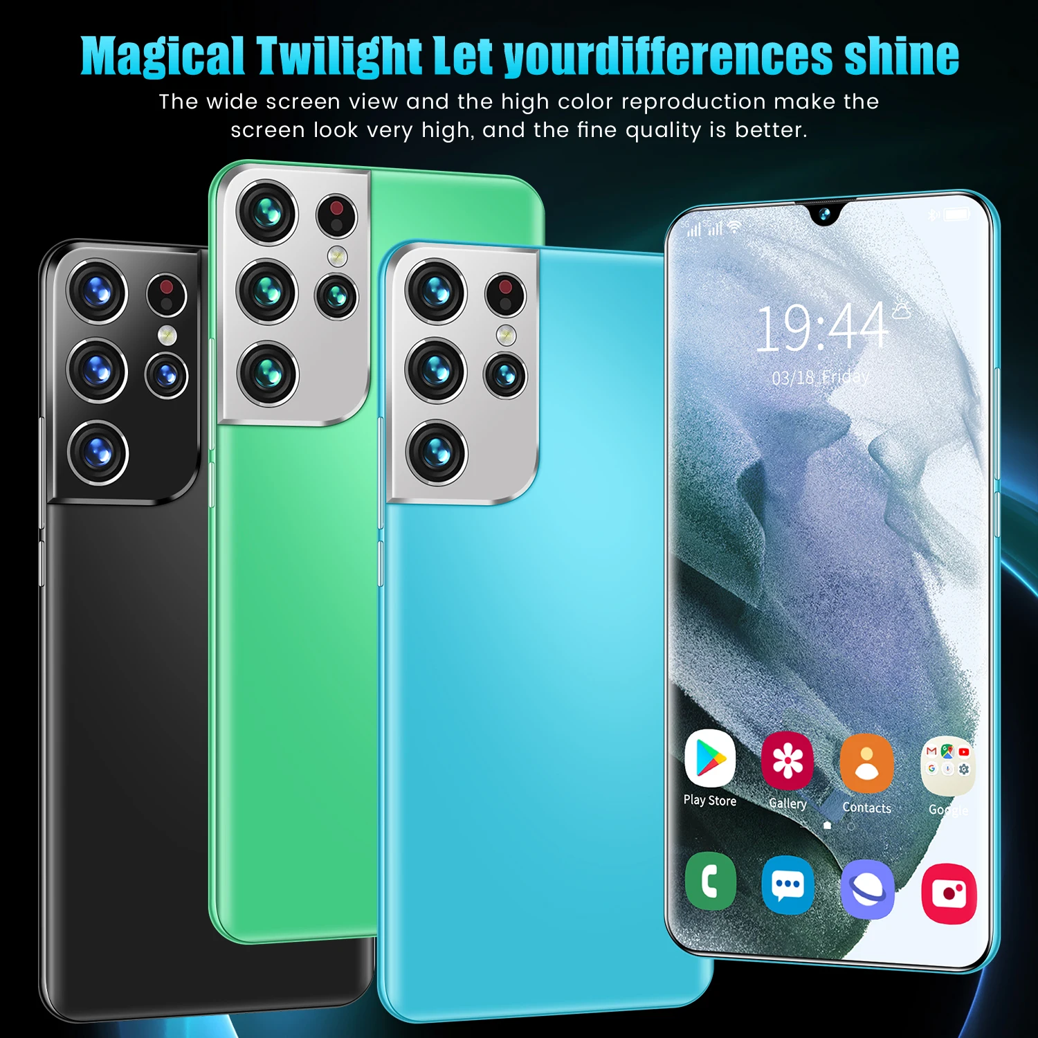 global version new 4g 5g smartphone 16gb512gb for samsung galaxy s21 pro cellphone triple card slot huawei xiaomi mobile phone free global shipping