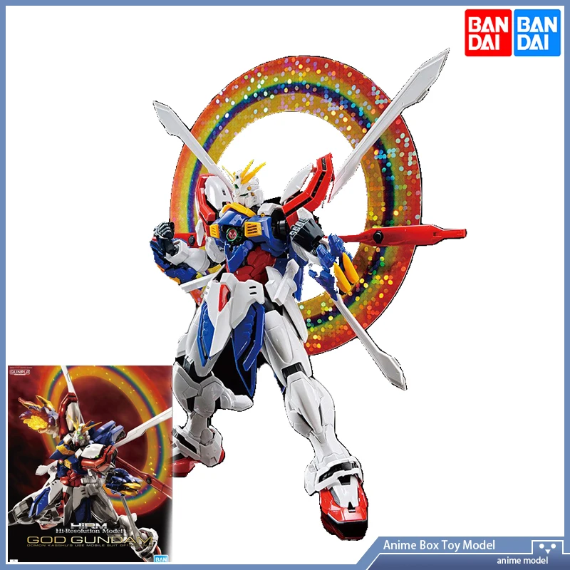 

[In Stock] BANDAI HIRM 1/100 god Gundam Alloy skeleton Assembly model Anime Peripherals