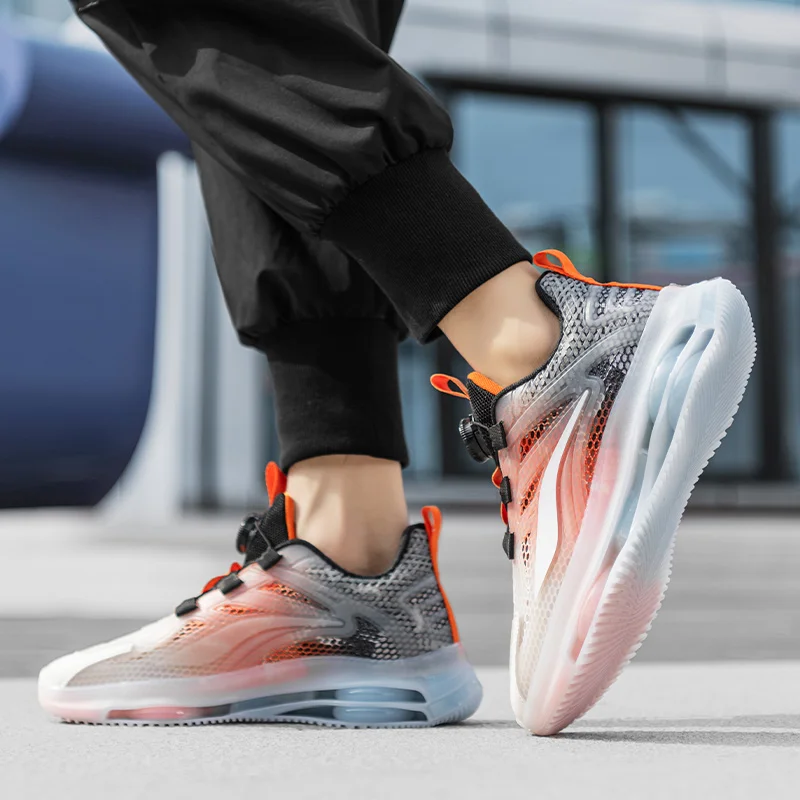 Новинка лета 2024 дышащая сетчатая Мужская модная обувь и повседневная спортивная