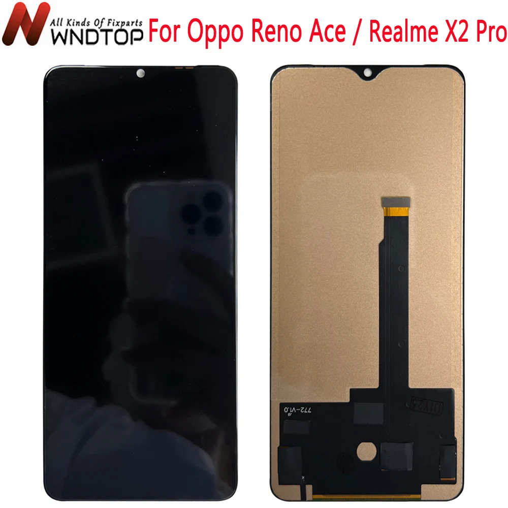 

TFT For OPPO Reno Ace PCLM10 LCD Display Touch Screen Digitizer Assembly Replacement Parts For Realme X2 Pro RMX1931 LCD Screen