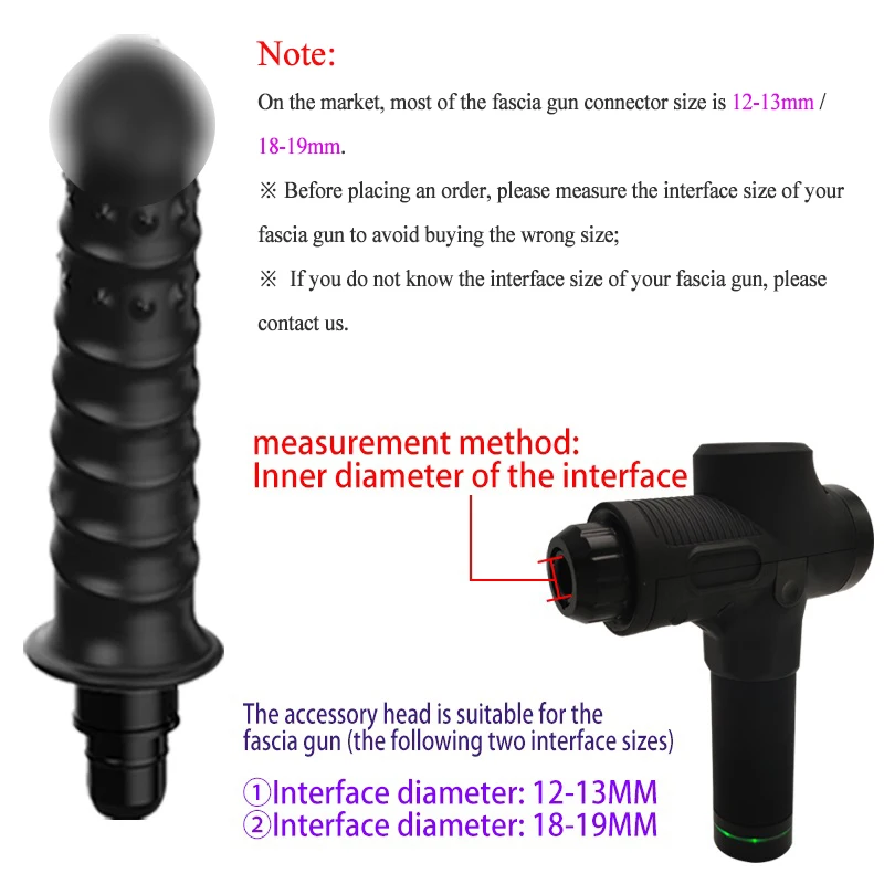 Массажная головка пистолета |