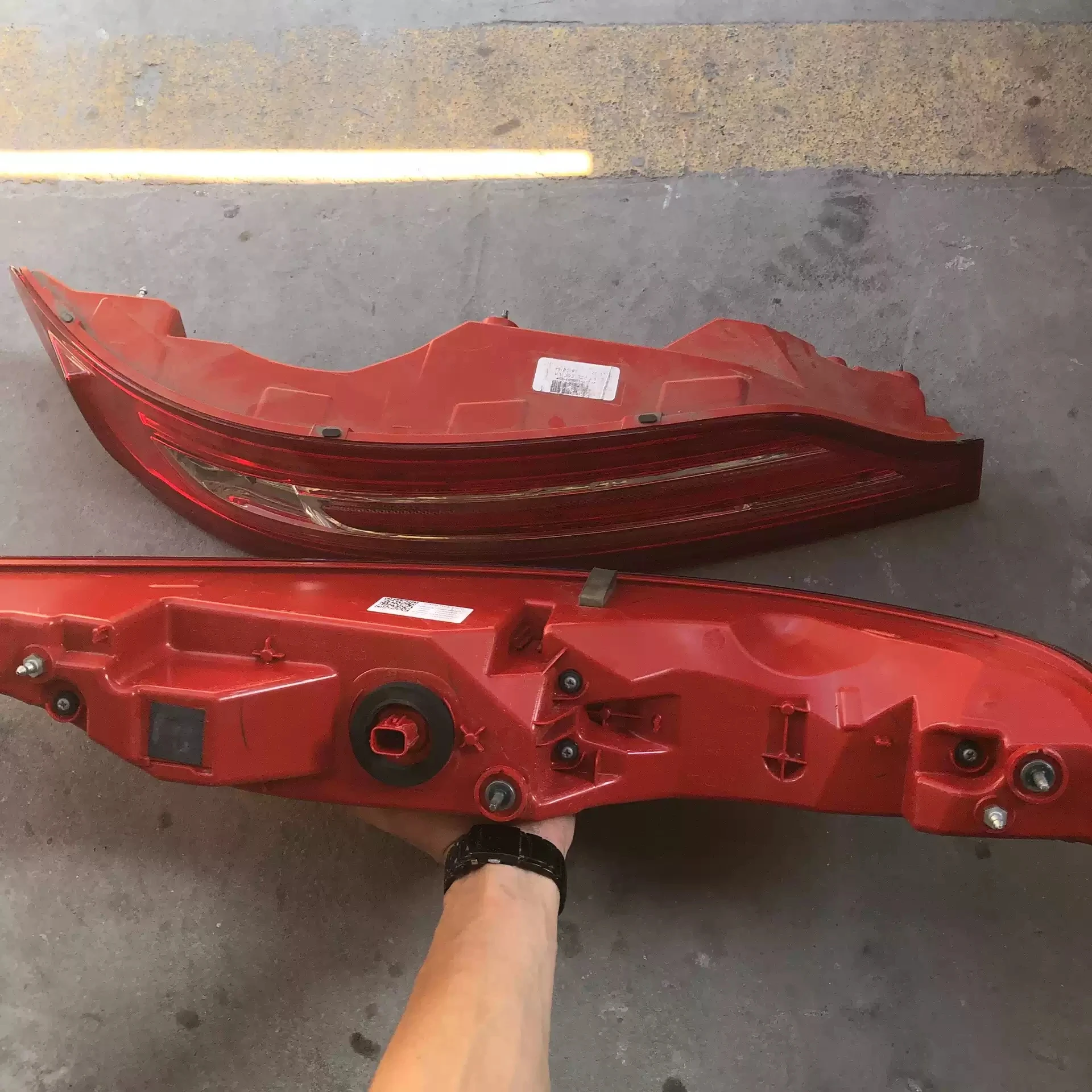 Пара светодиодный льных задних светодиодных фонарей задние фонари стоп-сигнал