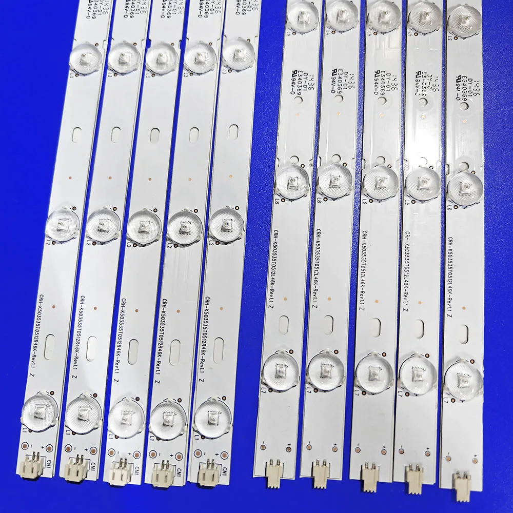 10 шт. светодиодная подсветка для Proscan Pled5068a-c RCA RLDED5005A-D Probada Funcionando CRH-K 503535 T0512R46K-REV1.1