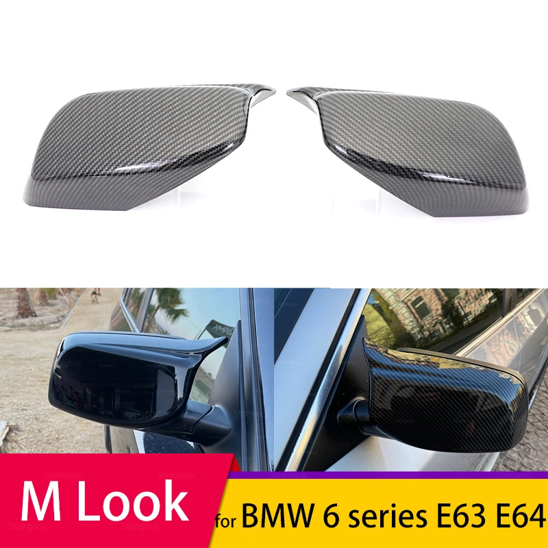 

Housing Door Wing Mirror Cover M Style Caps M Look for BMW 6 series E63 E64 630ci 630i 645ci 650i 635d 2003-2010