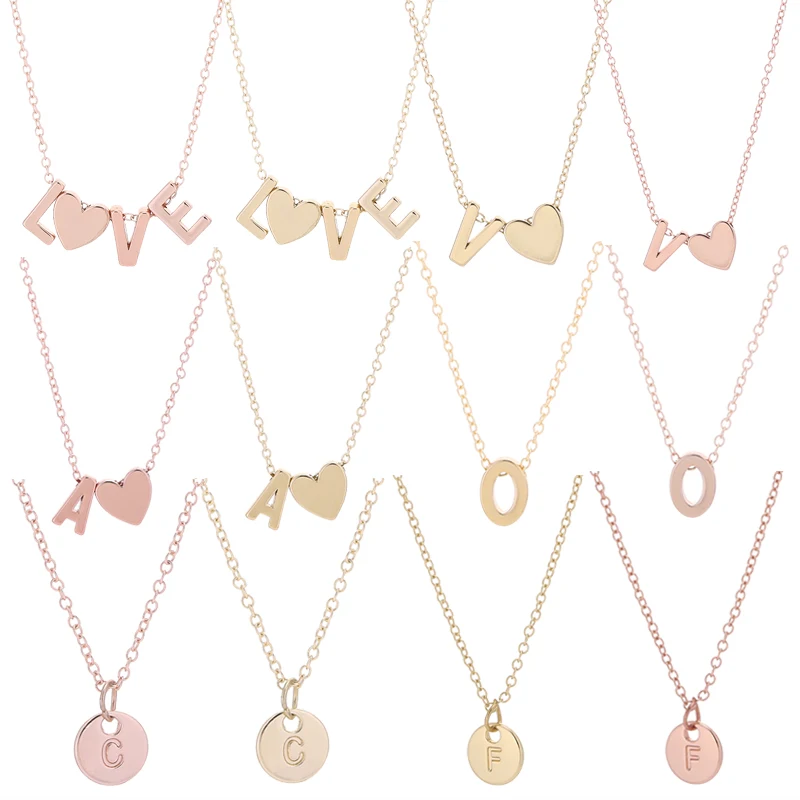 Модное изящное ожерелье Boosbiy с надписью и именем влюбленного сердца колье-чокер
