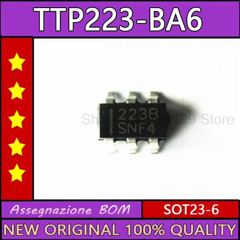 

10 шт. Φ TTP223 SOT JL223B JL223 новый оригинальный