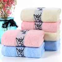 super soft bamboo fiber towel set absorbent soft face towel washcloth travel hotel bath towel bathrobe camping portable towels