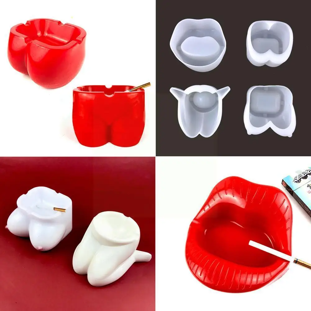 

Human Body Ashtray Resub Mould Epoxy Silicone Mold for Bookends, Decorations, Photos Creative Human Body Ashtray Silicone P0Z6