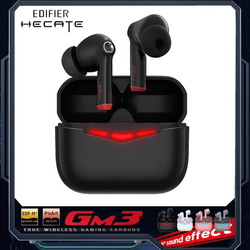 

TWS-наушники Edifier Hecate GM3 с поддержкой Bluetooth 5,0 и сенсорным управлением