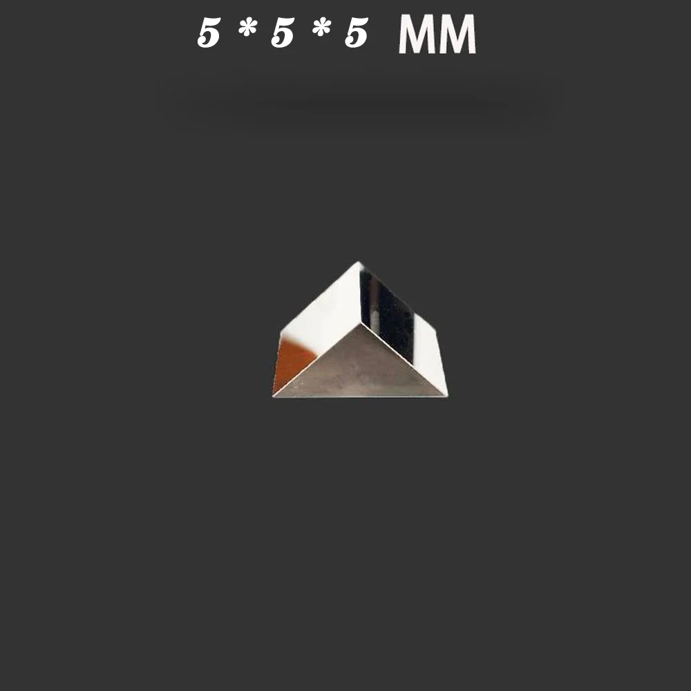 Оптический лазерный отражатель 5*5*5 мм призма прямоугольный внешний большая