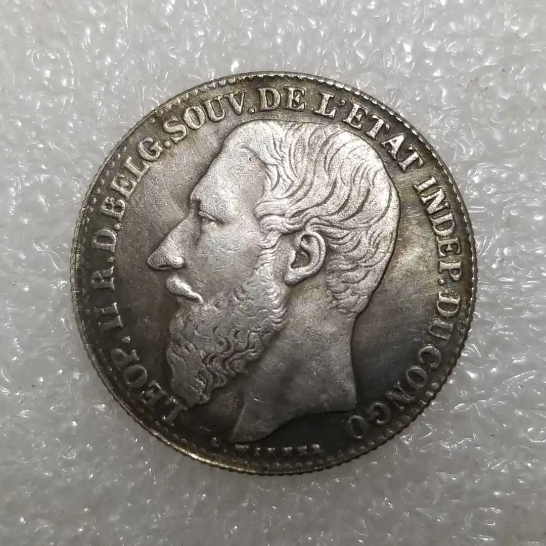 

1887 Европейская игра золотые и серебряные монеты, домашний декор, монеты на удачу, волшебные коллекционные монеты, оригинальные монеты, рожд...