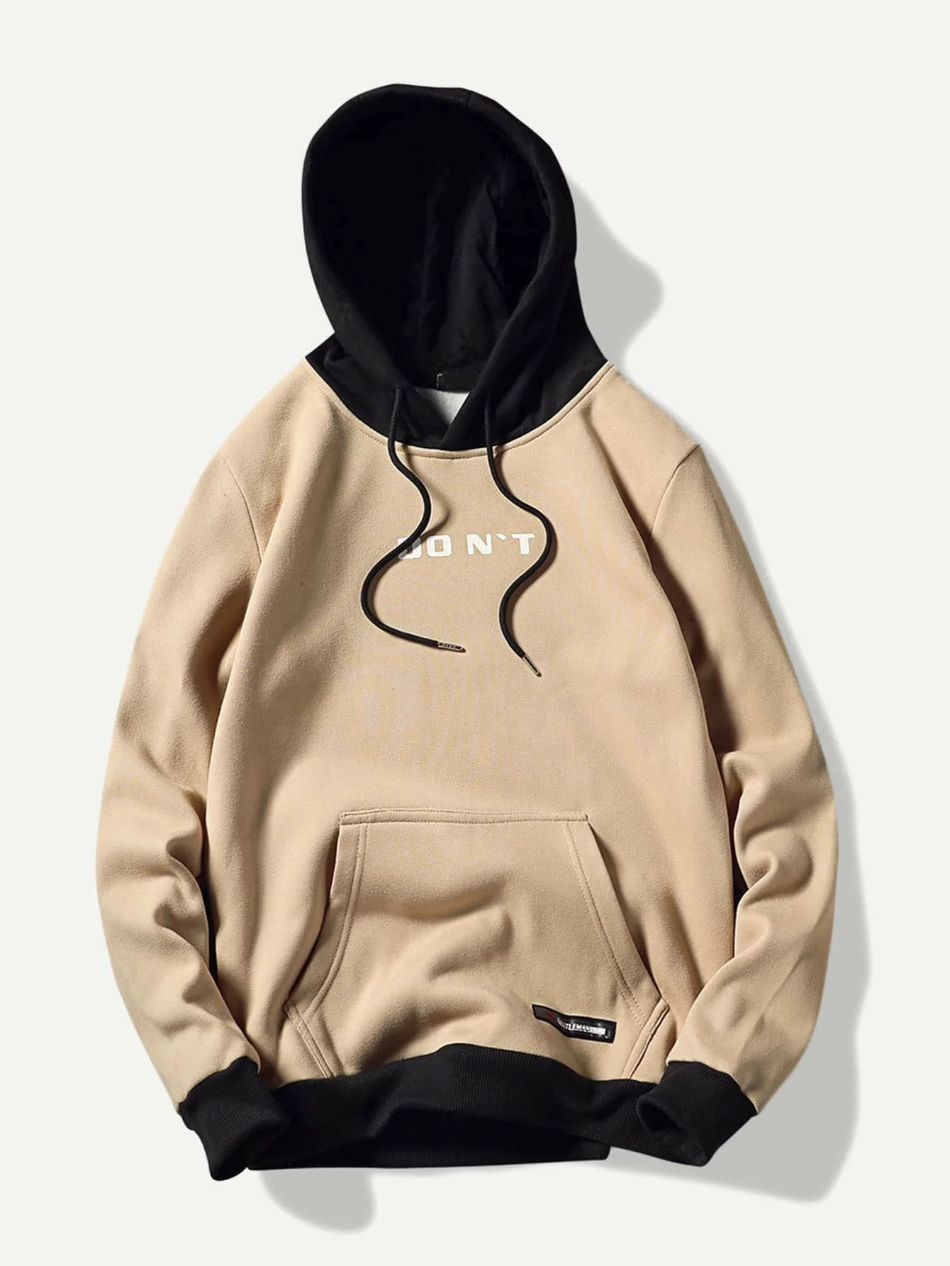 

2020 men hooded hoodies spring autumn man sweatshirts high quality tops Don't make me act like my cat print handsome tracksu