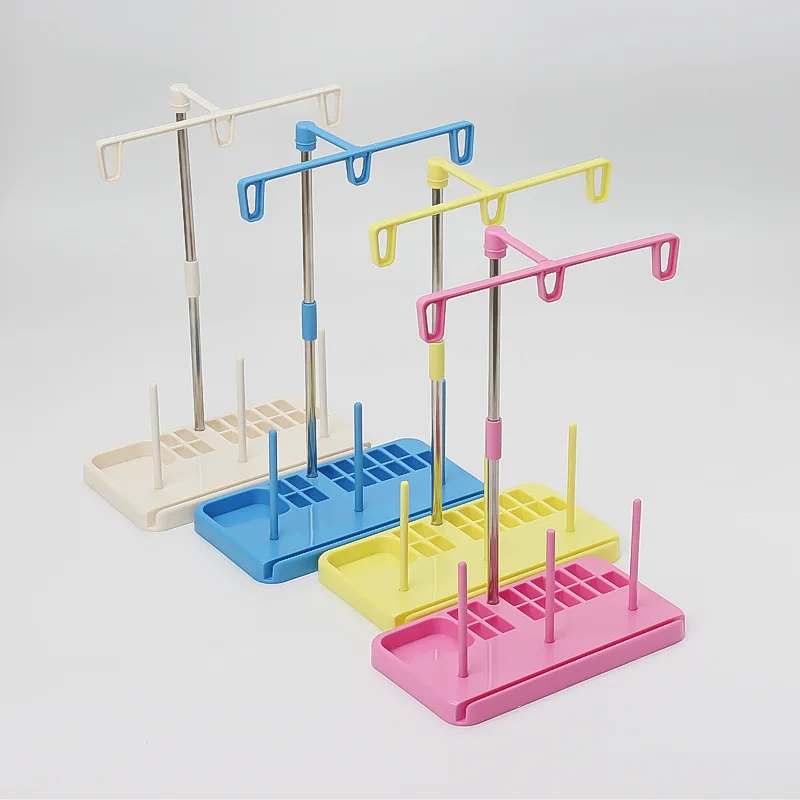 

Multi-heads Thread Holder Plastic Removable Thread Stand 4 colors