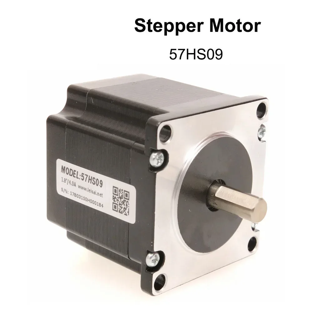 Двухфазный шаговый двигатель Leadshine 57HS09 для NEMA23 длина 2 А вал 54 мм 6 35
