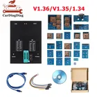 Программатор Orange5 с полными адаптерами, программатор ECU, оранжевое устройство программирования 5 V1.34 V1.36, аппаратное обеспечение + Улучшенный профессиональный