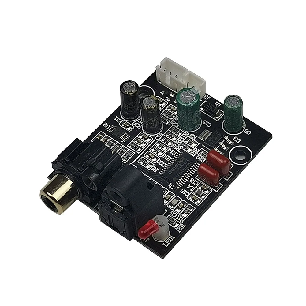 DAC Digital Decoder CS8416+CS4344 Optical Fiber Coaxial Digital Signal Input Stereo Audio Output Decod For Amplifier