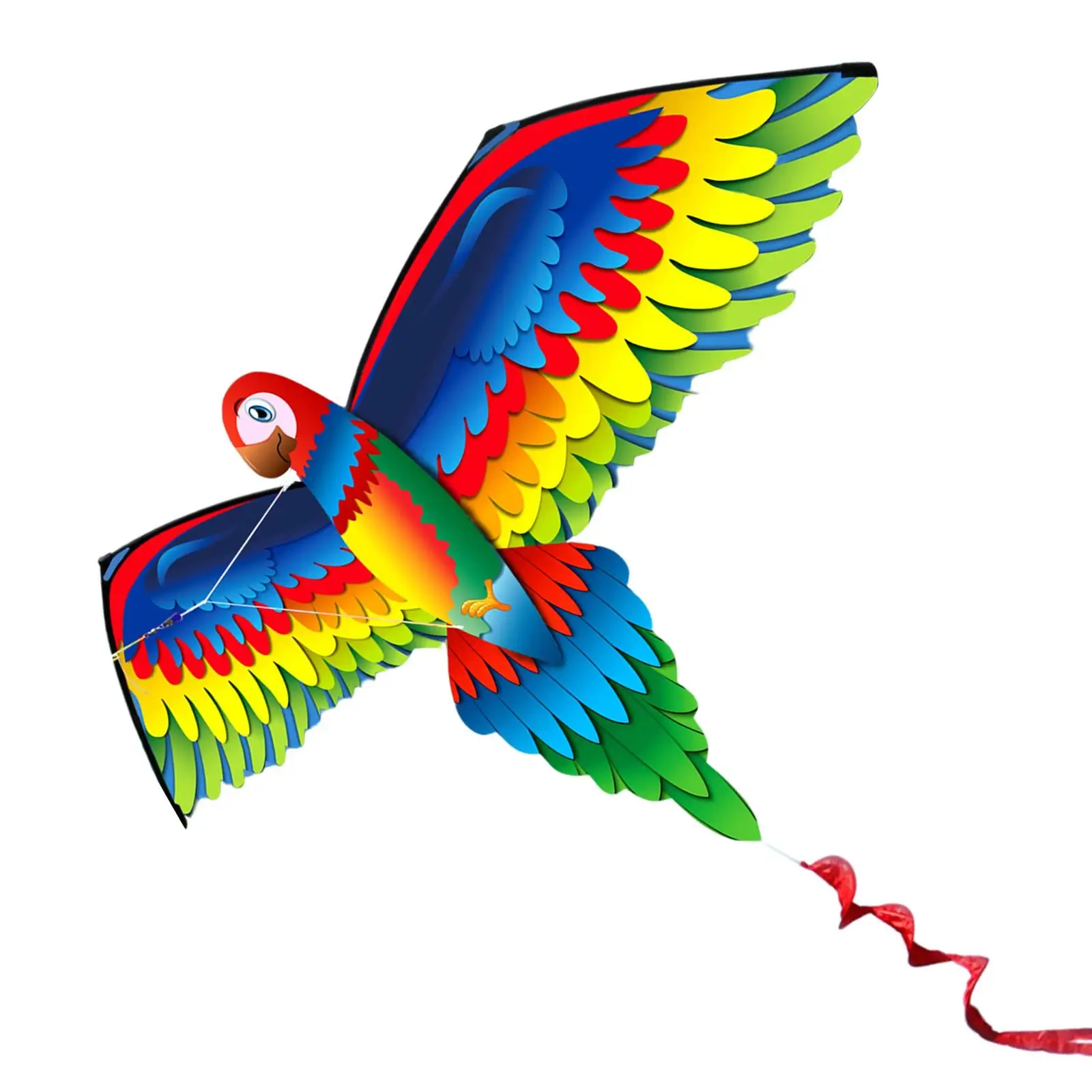 

1,4 м воздушный змей «попугай» Спортивная игрушка, Пляжная игра, летучая мышь, воздушный змей, семейные игры на открытом воздухе, пляжный змей...