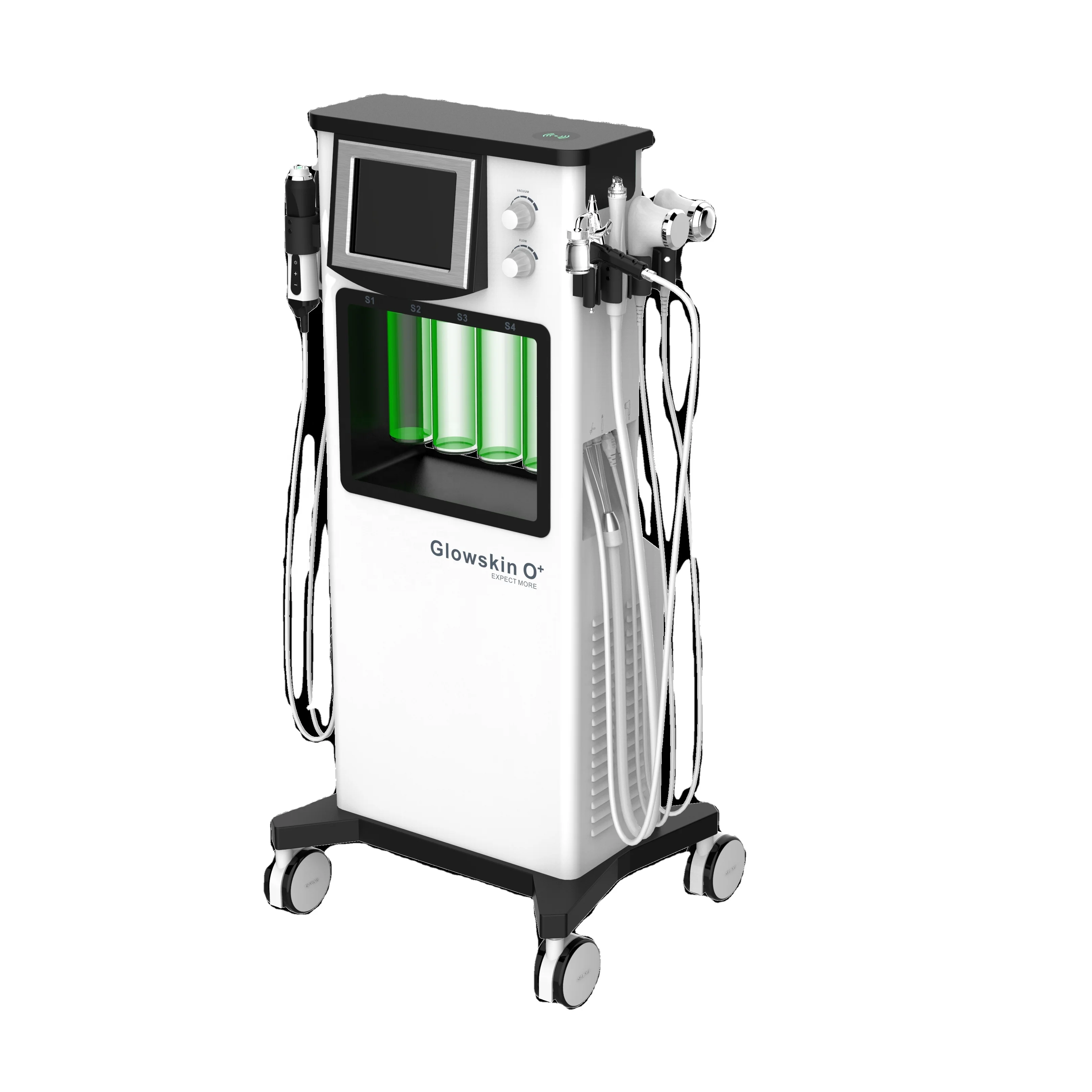 

Factory Skin whitening facial lifting acne removal RF ultrasonic oxygen skin care machine