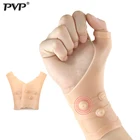 Гелевый Магнитный компрессионный бандаж для запястья, поддержка большого пальца, карпальный туннель, эластичный силиконовый бандаж для запястья, боль при наборе текста