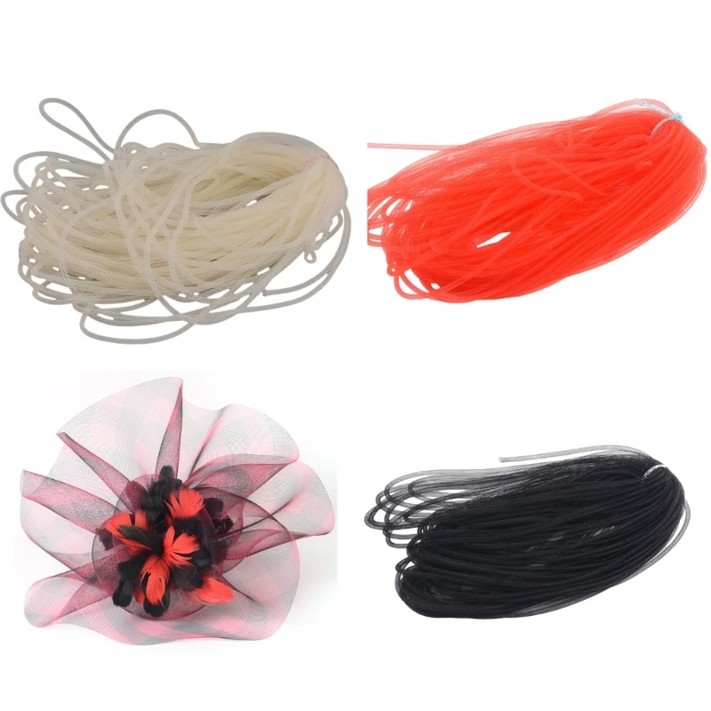 100 см эластичная сетчатая трубка для шляп аксессуары изготовления винтажные