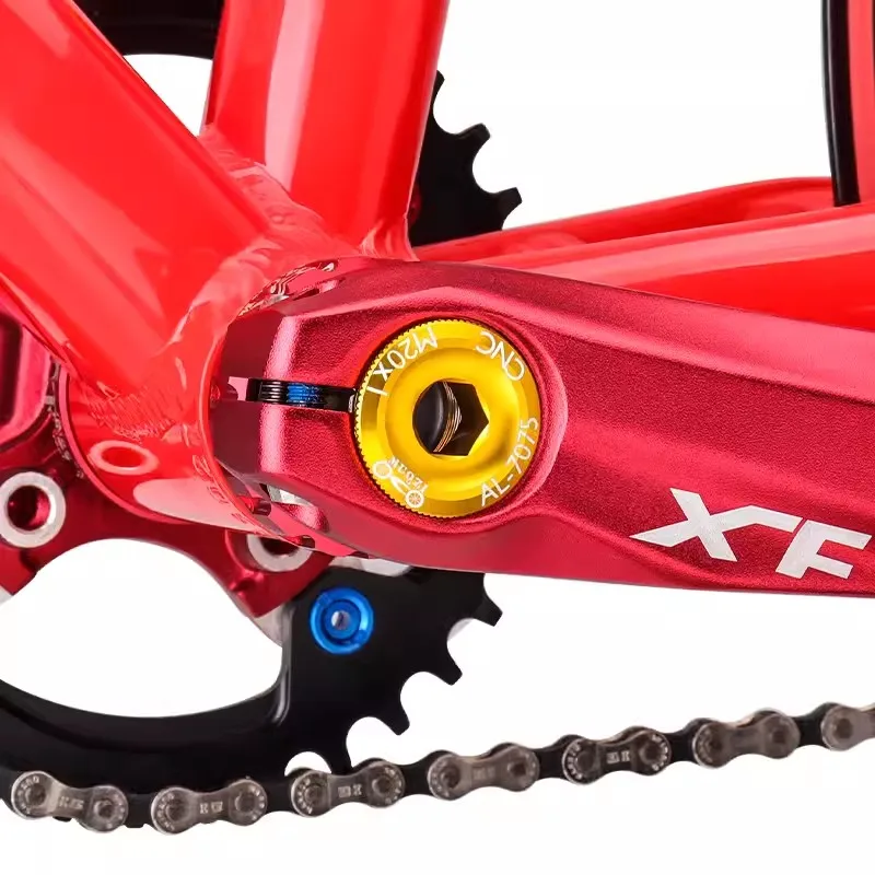 MUQZI-Полая универсальная крышка кривошипа диска для горного велосипеда стопорный