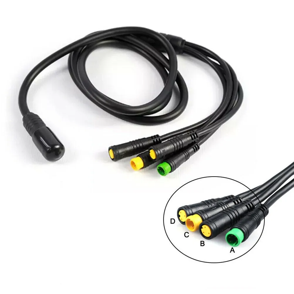 

Прочные новые практичные комплекты удлинительных кабелей запасные части для двигателя среднего привода проводные аксессуары кабель для жгута 1T4