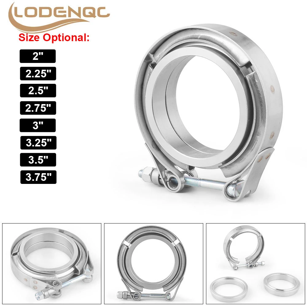 

Комплект выхлопных труб SUS 304 с V-образным зажимом, фланец штекер и гнездо, 2 дюйма/2,25 дюйма/2,5 дюйма/2,75 дюйма/3 дюйма/3,25 дюйма/3,5 дюйма/3,75 дюйма ...