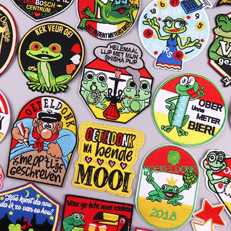 Карнавальные нашивки с лягушкой &quotНидерланды&quot Prajna