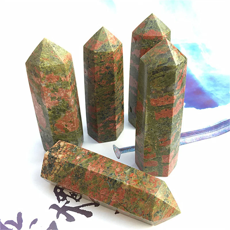 Естественная точка кристалла кварца Healight для украшения